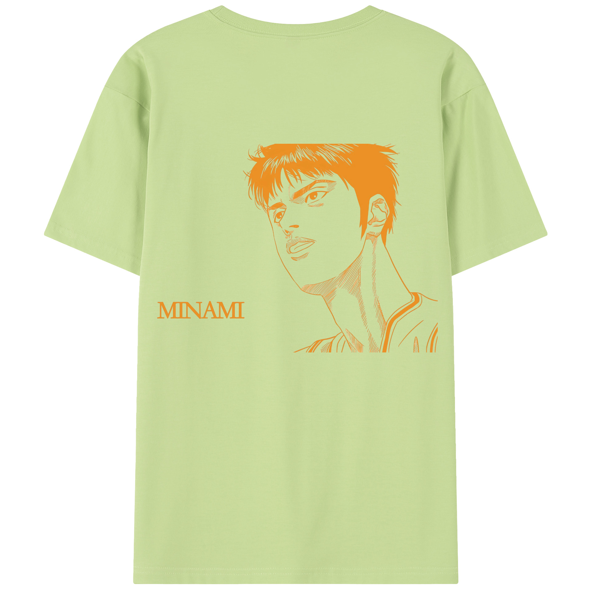 SLAM DUNK／スラムダンク 綿100％半袖Tシャツ（背面プリント）